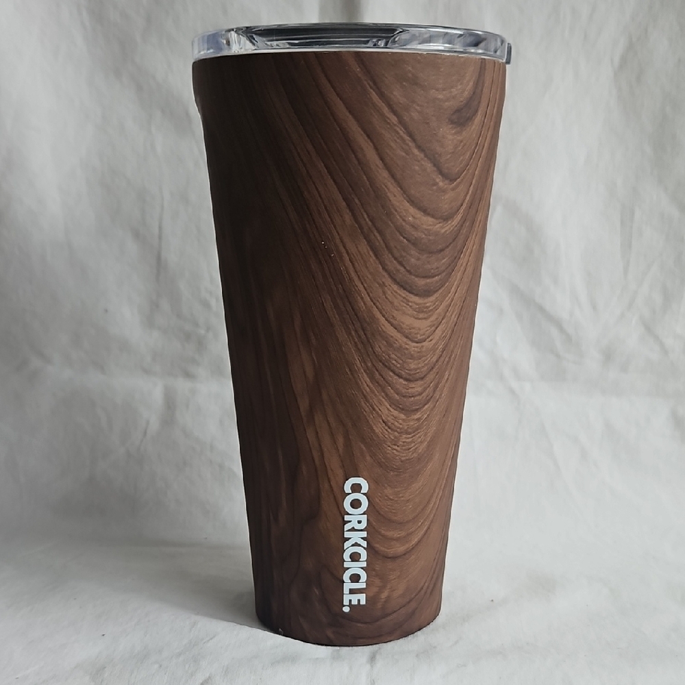Corkcicle Walnut Finish Tumbler